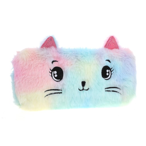[53808] CARTUCHERA INFANTIL GATITO AQUA