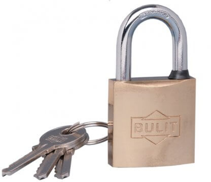 [CDB BS 20] CANDADO BULIT BRONCE Nº20 + 3 LLAVES