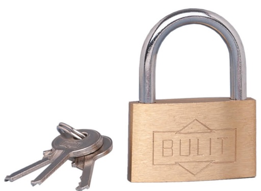 [CDB BS 40] CANDADO BULIT BRONCE Nº40 + 3 LLAVES