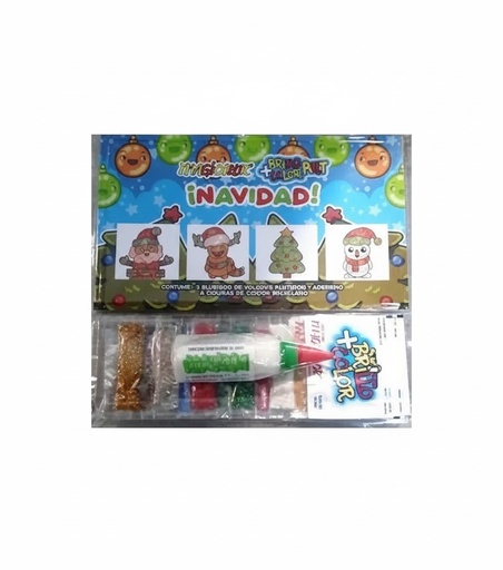 [BRILLABLISTERNAV] BRILLANTINA COLOR BLISTER NAVIDAD