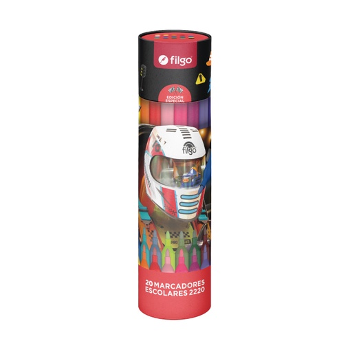 [CM2220-E20-FTSY6] MARCADOR FILGO PINTO TUBO X20 RACER