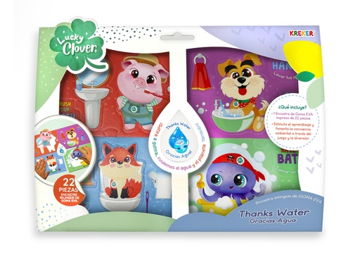 [227] JUEGO KREKER DE ENCASTRE GRACIAS AGUA