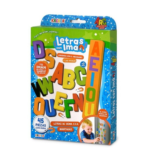 [328] JUEGO KREKER LETRAS CON IMAN