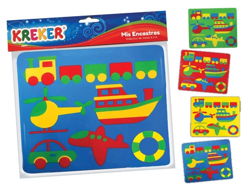 [342] JUEGO KREKER ENCASTRE VAMOS DE PASEO