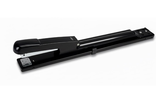 [3000] ABROCHADORA OXO 24/6-26/6 BRAZO LARGO PARA ENCUADERNACION METAL NEGRO