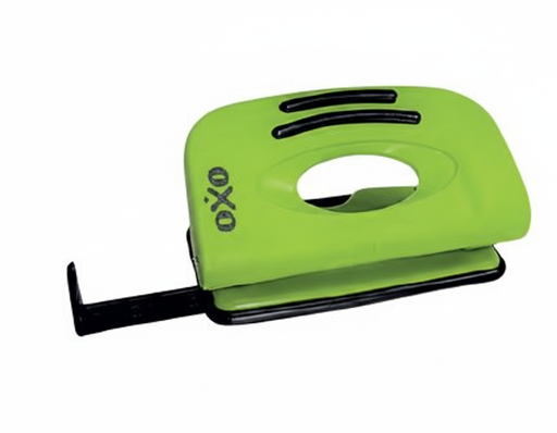 [7210] PERFORADORA OXO CHICA PLASTICO-METAL VERDE 7210