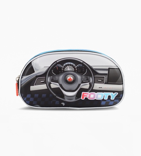 [F264080AZUL] CARTUCHERA FOOTY 2 CIERRE AZUL