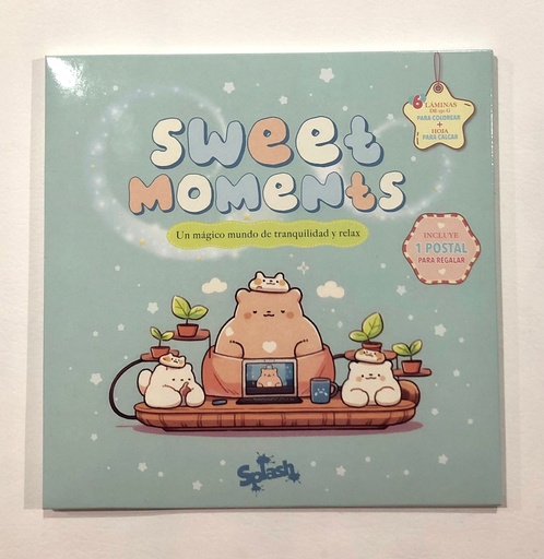 [11000] LAMINA PARA COLOREAR SPLASH SWEET MOMENTS