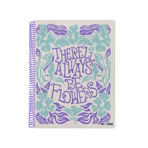 [1208270] CUADERNO MOOVING A4 UNIVERSITARIO 80 HOJAS MYSTIC