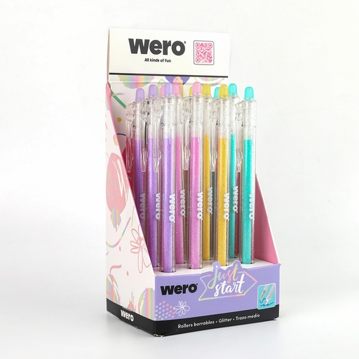 [WE4245] BOLIGRAFO WERO BORRABLE X1 JUST START