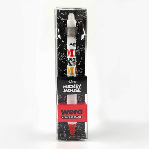 [WE4220] BOLIGRAFO WERO BORRABLE CAJA X1 MICKEY SPINER
