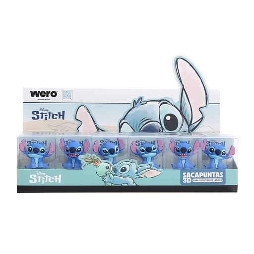 [WE4261] SACAPUNTAS WERO 3D X1 STITCH