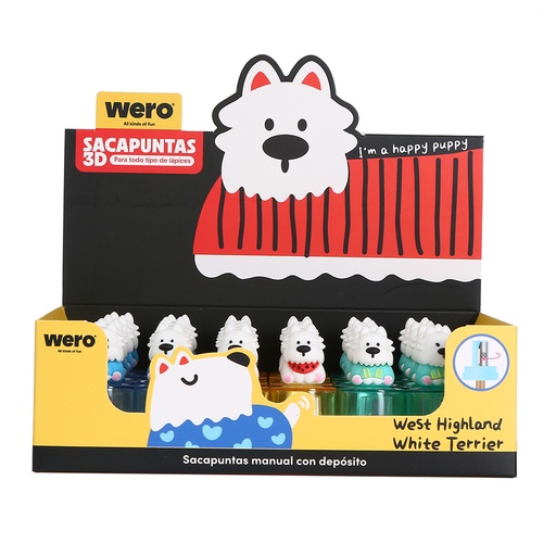 [WE4259] SACAPUNTAS WERO X1 TERRIER