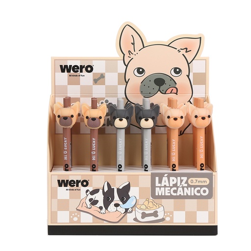 [WE4272] PORTAMINAS WERO X1 BULL DOG