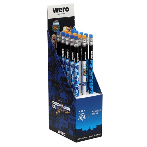 [WE4355] LAPIZ WERO CON GOMA X15 AFA