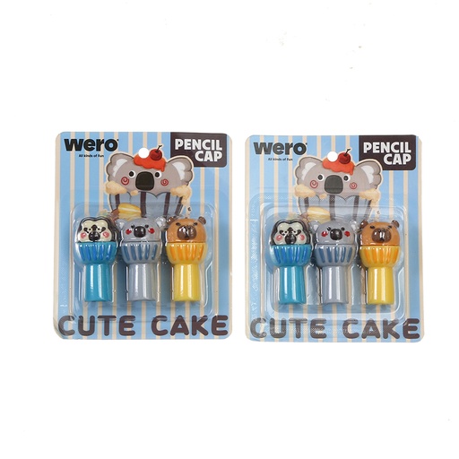 [WE4250] CAPUCHON PARA LAPIZ WERO X3 CUTE CAKE