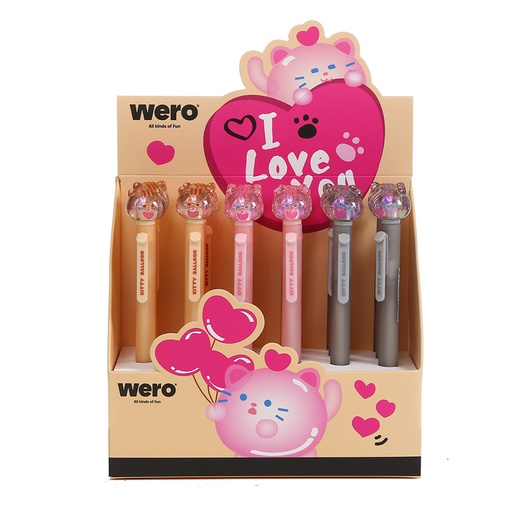 [WE4284] BOLIGRAFO WERO X1 LOVE YOU