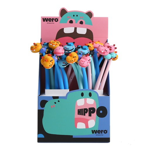 [WE4289] BOLIGRAFO WERO FLEXIBLE X1 HIPPO