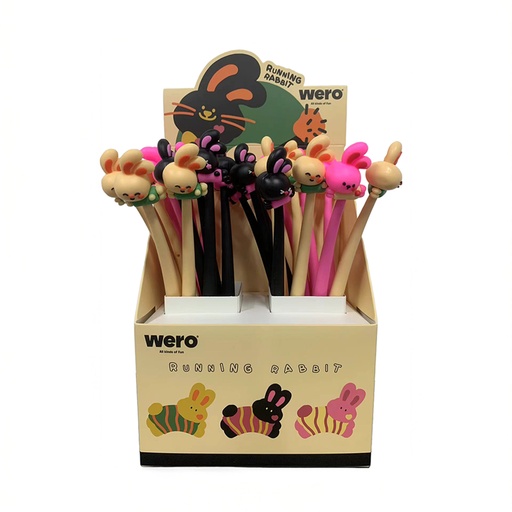 [WE4288] BOLIGRAFO WERO FLEXIBLE X1 BUNNIE