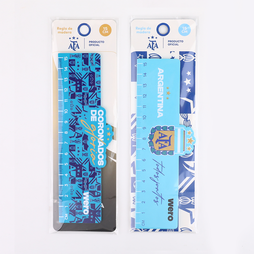 [WE4320] REGLA WERO MADERA 15CM X1 AFA
