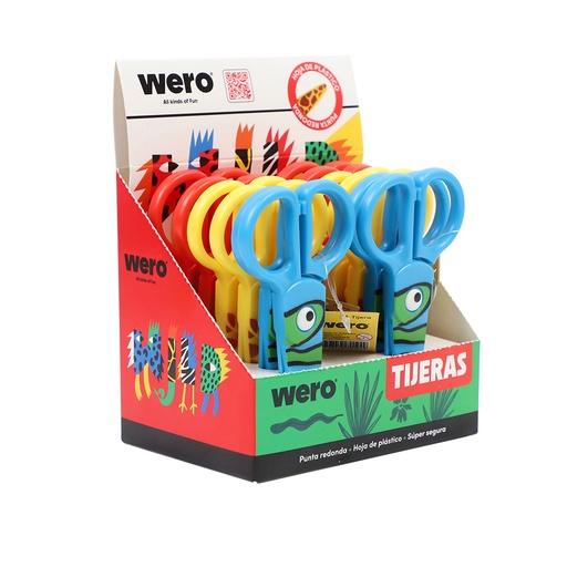 [WE4372] TIJERA WERO PUNTA REDONDA X1 WILD