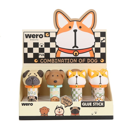 [WE4305] PEGAMENTO WERO EN BARRA X1 DOGS