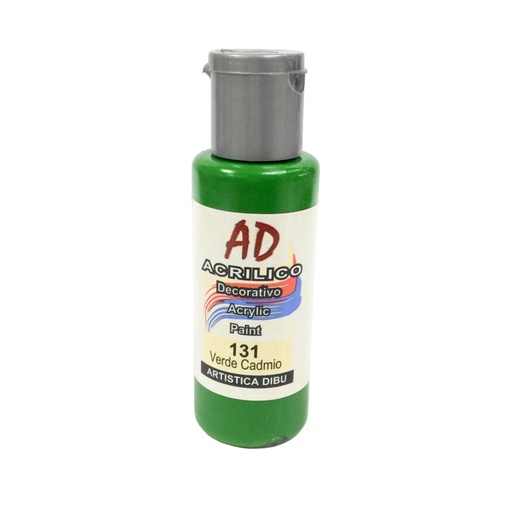 ACRILICO AD 60 ml VERDE (VARIOS TONOS)