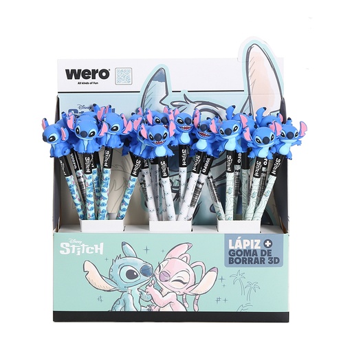 [WE4300] LAPIZ WERO CON TOPER STITCH X1