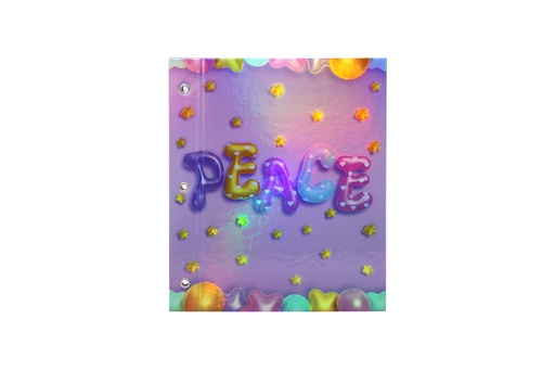 [20325] CARPETA 2 TAPAS Nº3 REXON LOVE, PEACE & SHINE