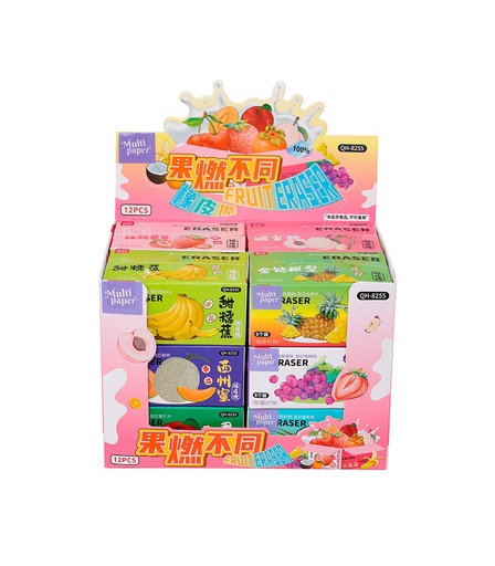[QH-8255] GOMA DE BORRAR MP FRUIT X6