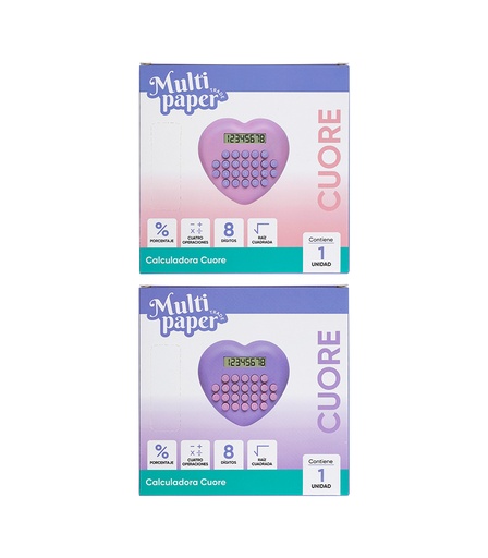 [26-CAL02] CALCULADORA MP 8 DIGITOS COURE
