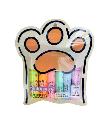 [26-R01] RESALTADOR MINI MP FLUO CAST PAW X6