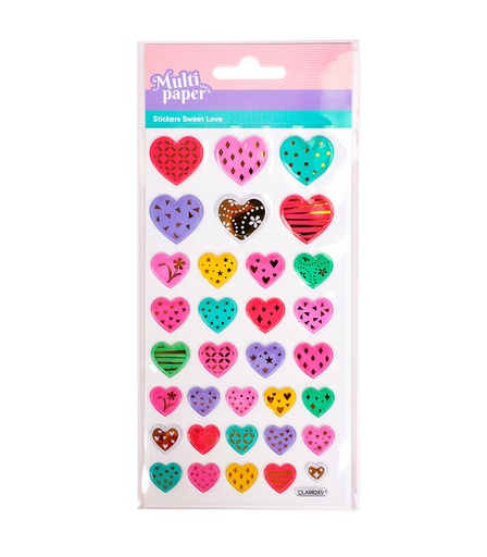 [CLA9824V] STICKERS MP TINY SWEET LOVE X1