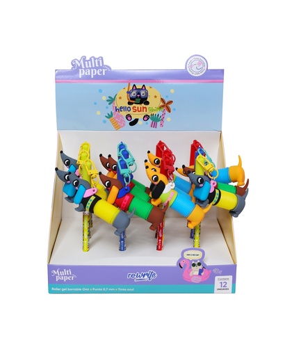 [26-89] BOLIGRAFO MP ROLLER GEL BORRABLE REWRITE OMI X1