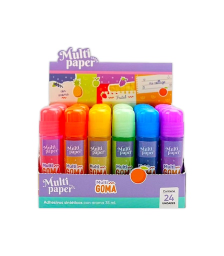[26-32-1] ADHESIVO SINTETICO MP MULTI GOMA CON AROMA  35ML X1