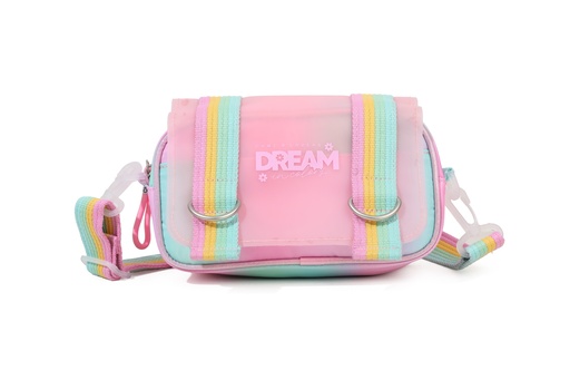 [CB96] BANDOLERA CHIMOLA SOFT RAINBOW LIGHT PINK