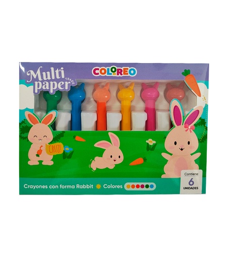 [CRA-04] CRAYONES MP CON FORMA BEAR X6