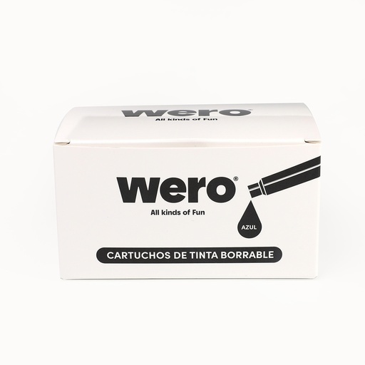 [WE4247] REPUESTO WERO BORRABLE X2 AZUL GHOST