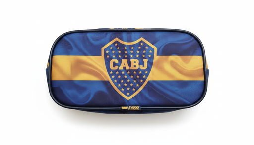 [102] CARTUCHERA OVALADA 1 CIERRE JUNIORS