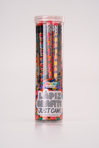 [600012] LAPIZ GRAFITO KIRUKI X36 JUST CAMO