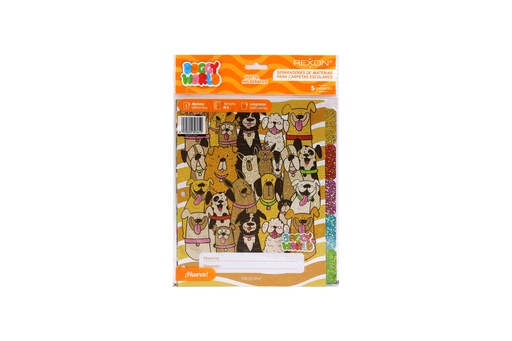 [20664] SEPARADOR ESCOLAR REXON DOGGY WORLD