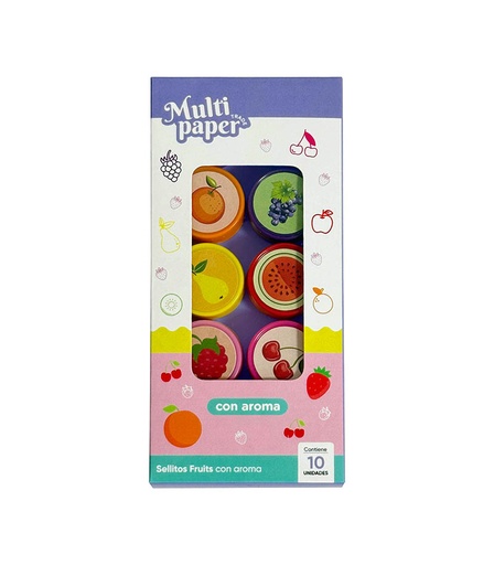 [SE-04] SELLO MP FRUITS CON AROMA X10