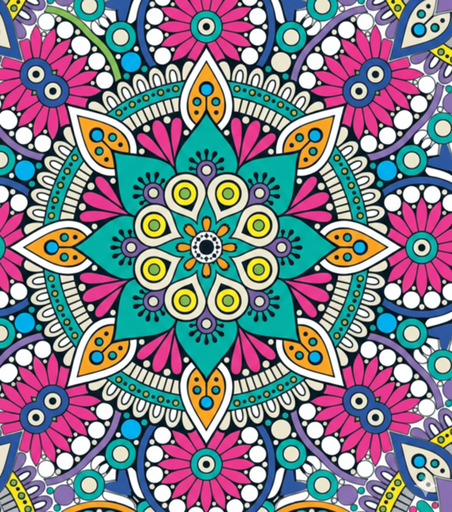 [48] PAPEL PEQUE PARA FORRAR 50X70 X10 MANDALAS