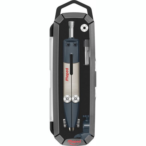 [198901] COMPAS MAPED METAL TECNICO CON ESTUCHE PLASTICO X1