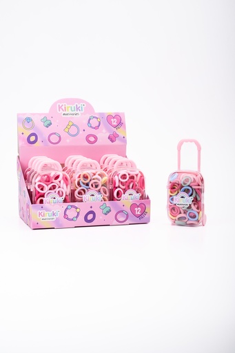 [200026] CARRITO COLITAS + ACCESORIO KIRUKI  PARA EL PELO CHICAS