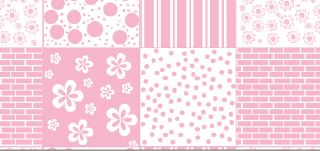 [MAG6122] CARTULINA DECORADA MAG X10 6122 COLLAGE ROSA