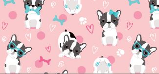 [MAG6107] CARTULINA DECORADA MAG X10 6107 BULLDOG